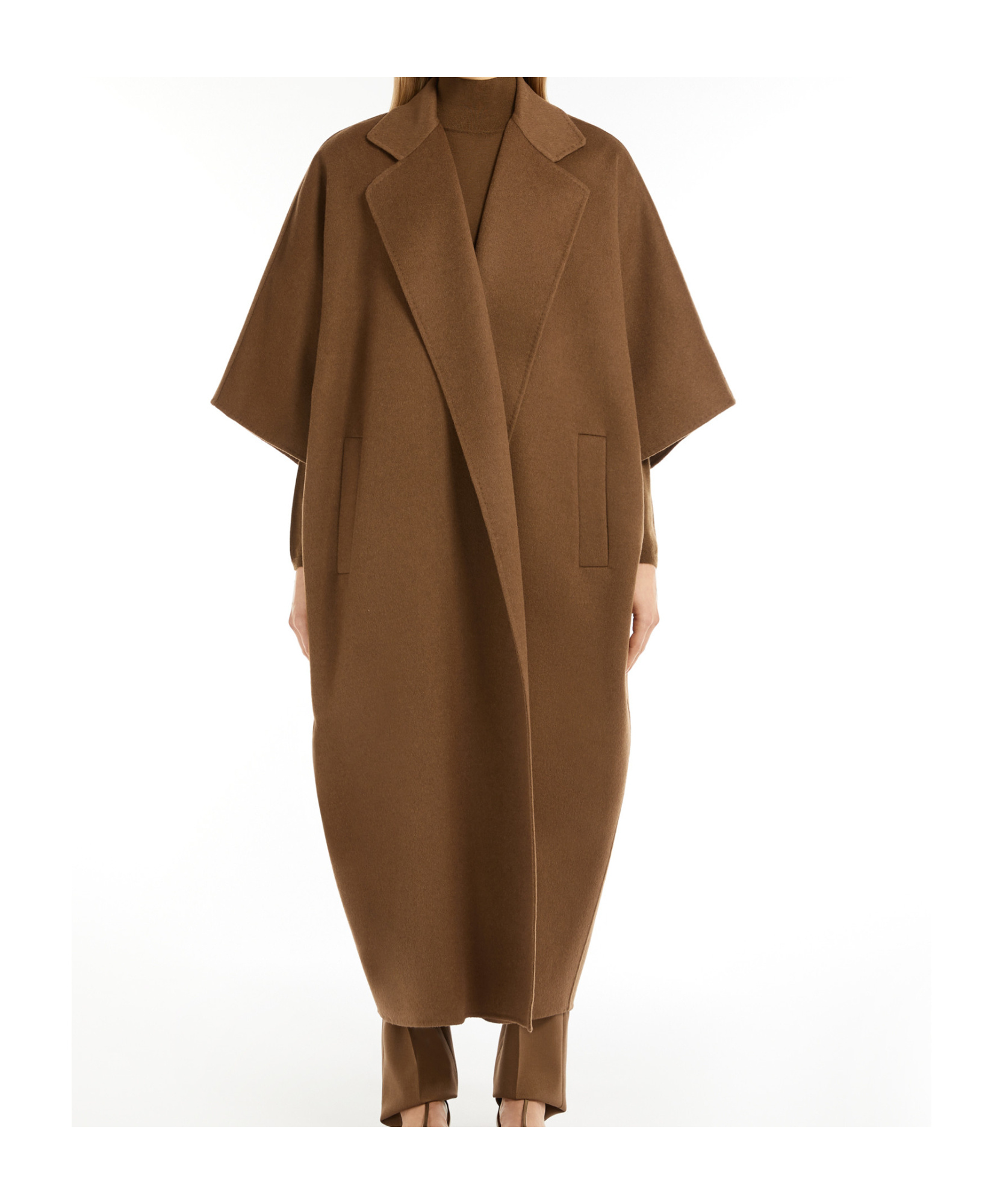 MAX MARA MAX MARA COLLARED SHORT-SLEEVED COAT
