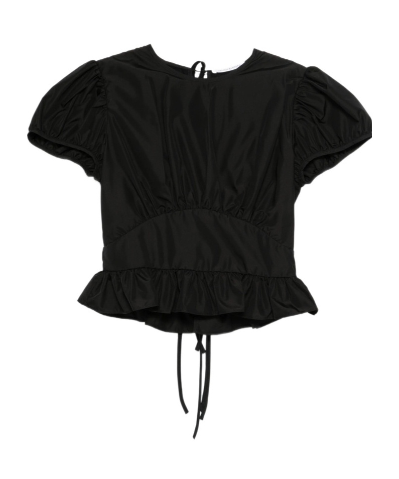 Cecilie Bahnsen Sleeveless Top In Black