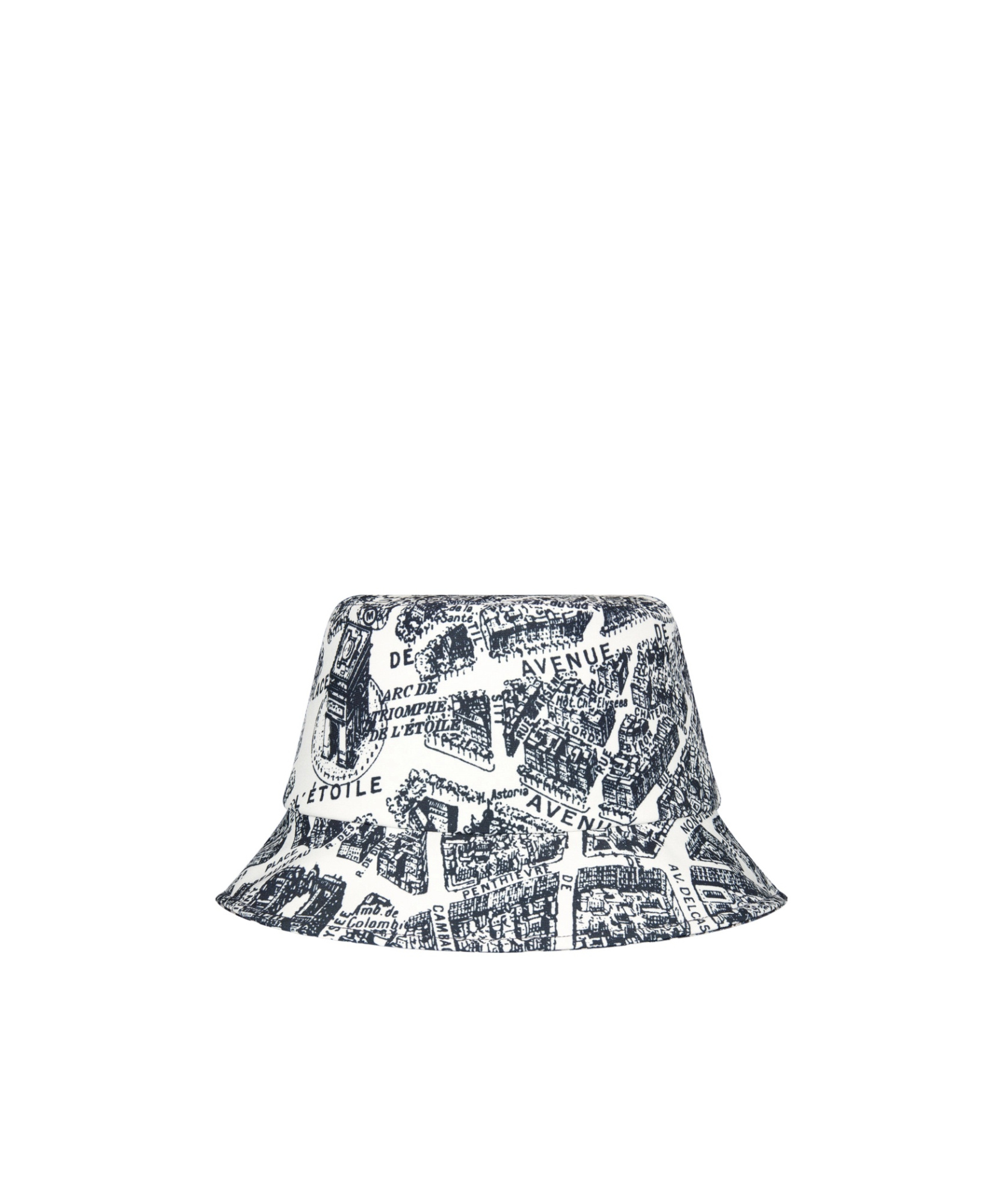 Dior Teddy-d Plan De Paris Reversible Small Brim Bucket Hat In Gray