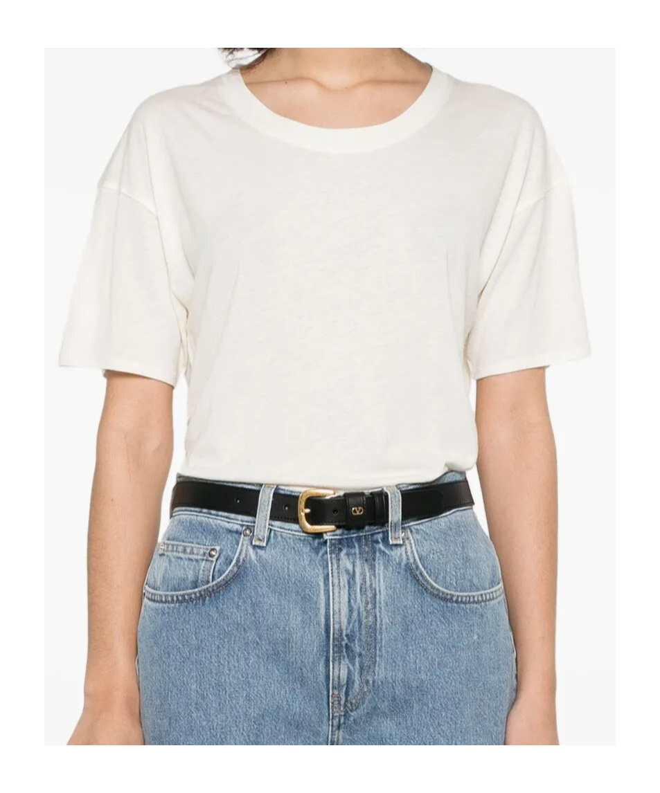 LOULOU STUDIO LOULOU STUDIO EZRA CREW NECK TOP