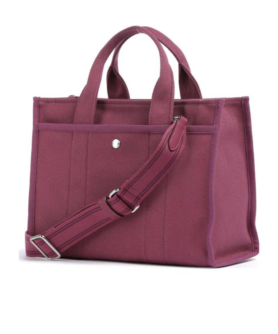 Coach Zippered Shoulder Bag In Red