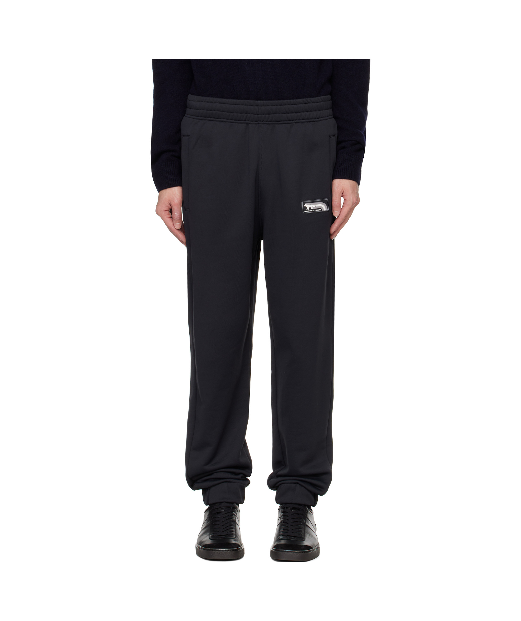 Maison Kitsuné Flash Fox Patch Sweatpants