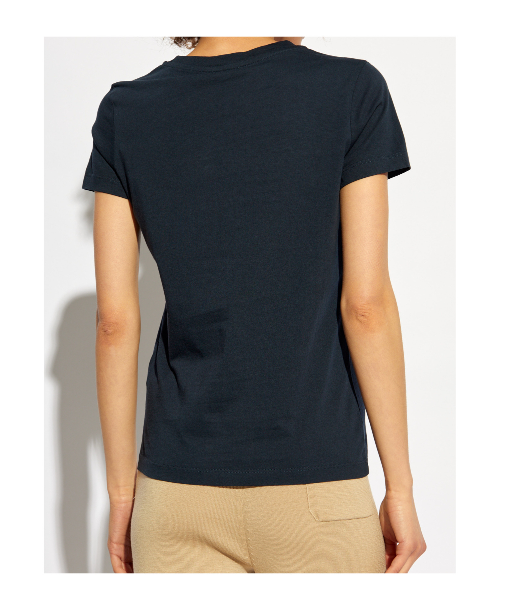 Kenzo Floral-print Cotton T-shirt In Black