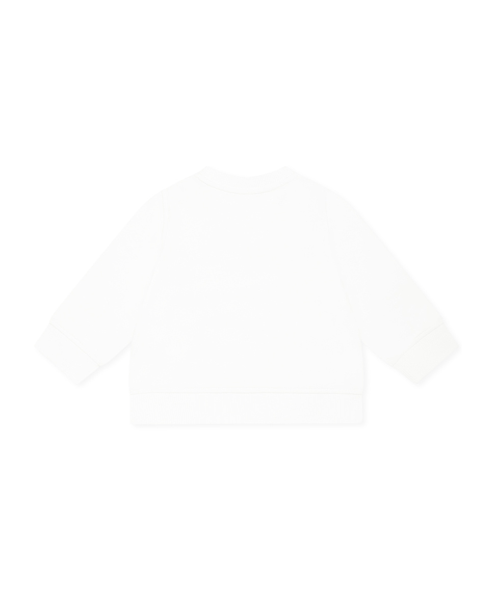 Moncler Long-sleeved Sweater In White