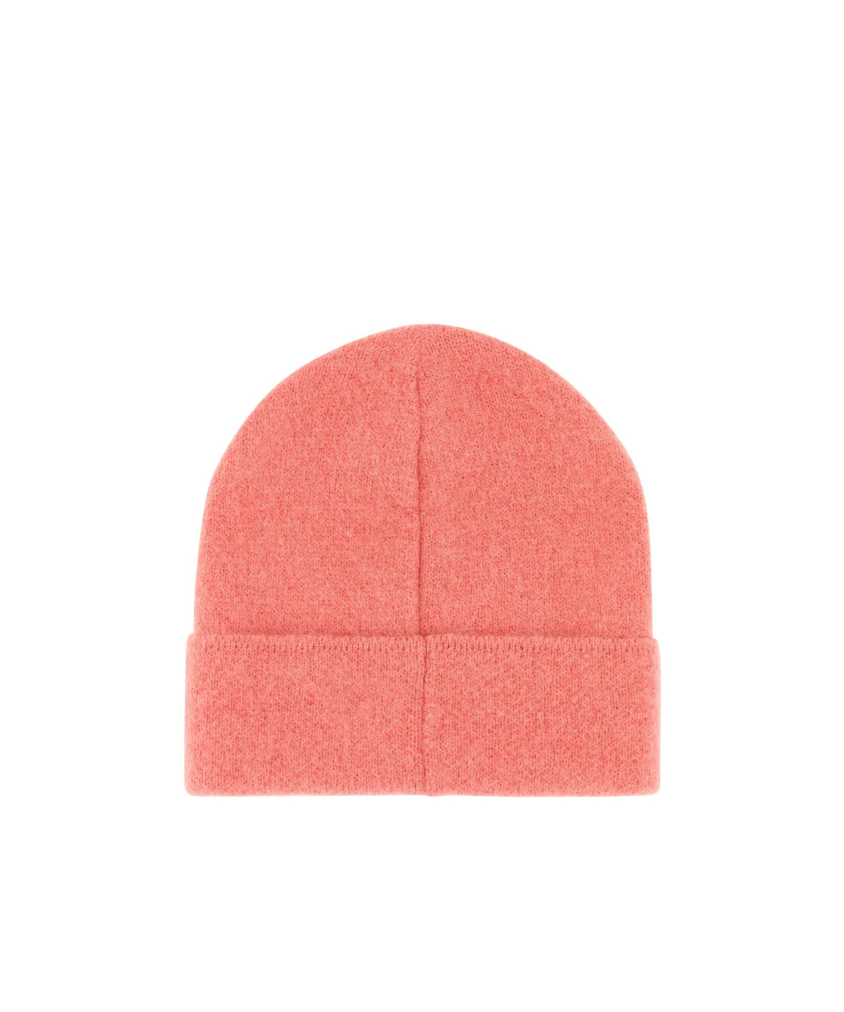 By Far Logo Patch Ribbed Beanie