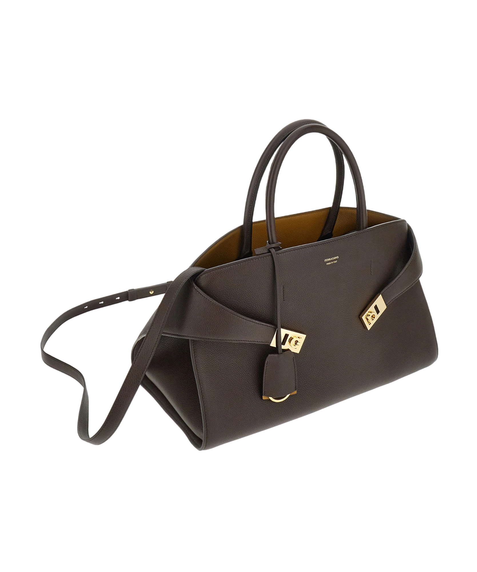 FERRAGAMO MEDIUM HUG TOTE BAG