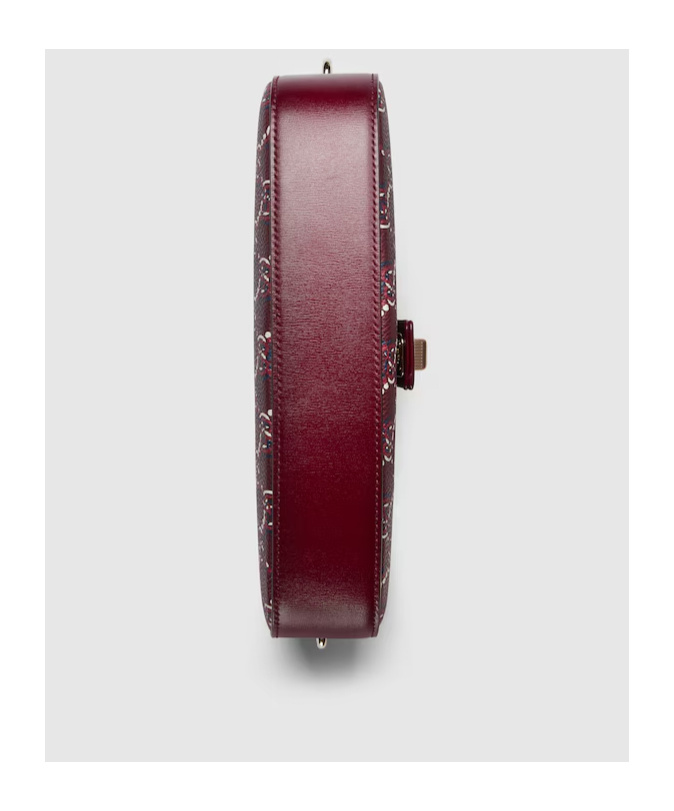 Gucci Moon Side Mini Shoulder Bag In Red