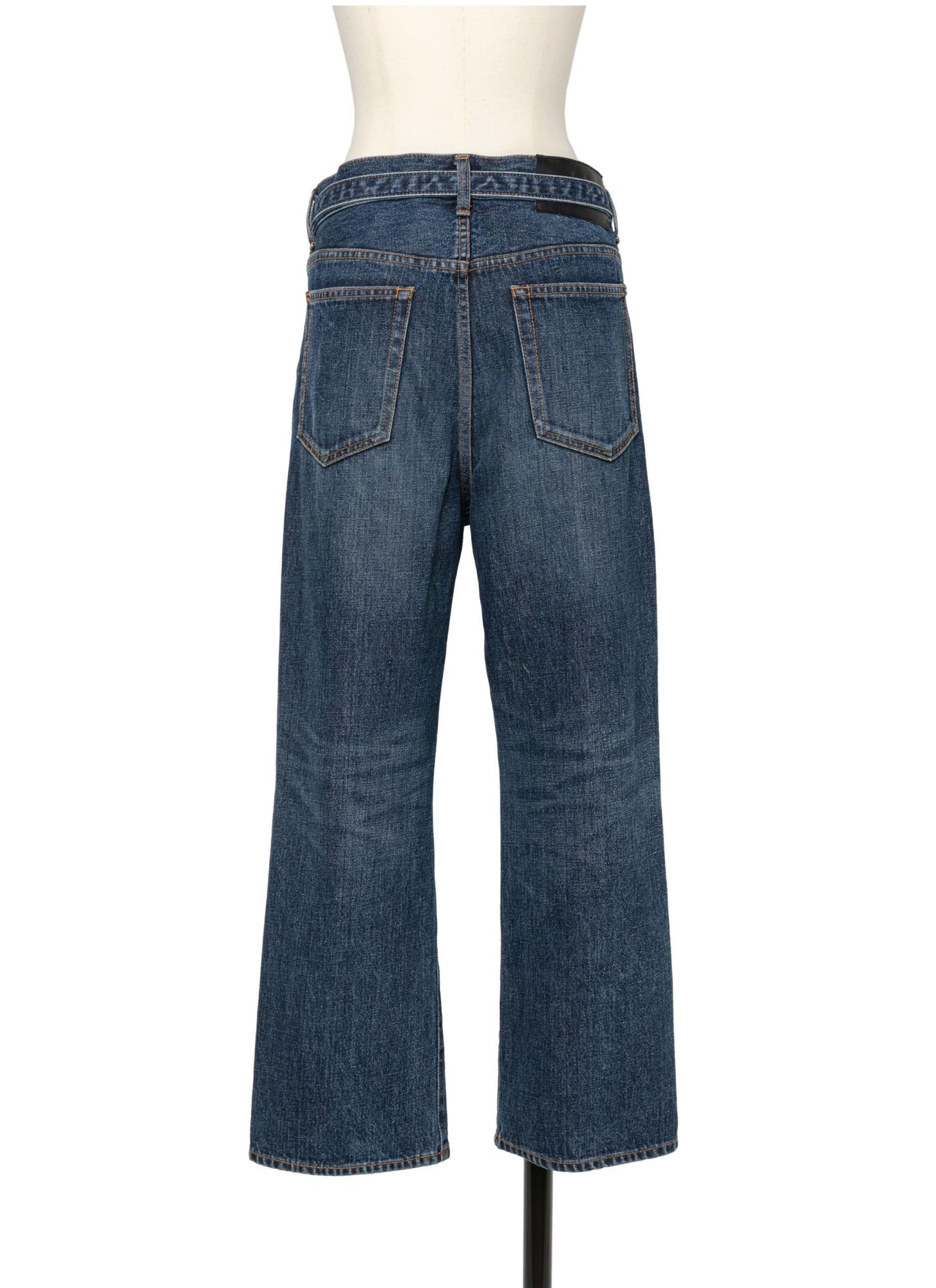 Sacai Flared Jeans In Blue