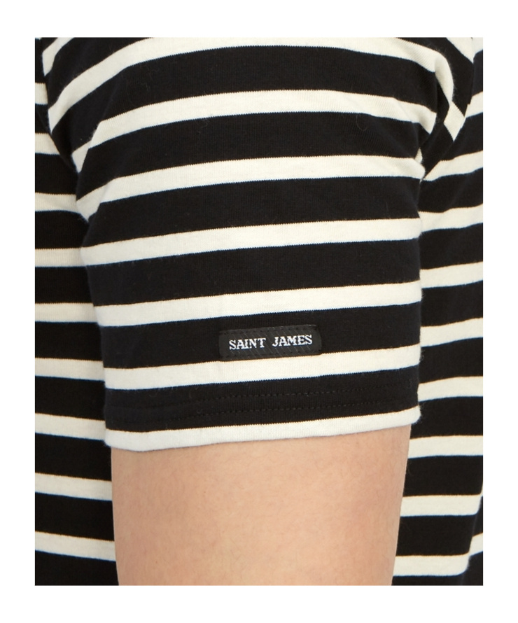 Saint James Striped Short-sleeved T-shirt In Multi