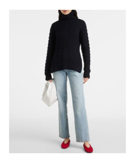 7 For All Mankind Calle Low-rise Straight Jeans In Blue