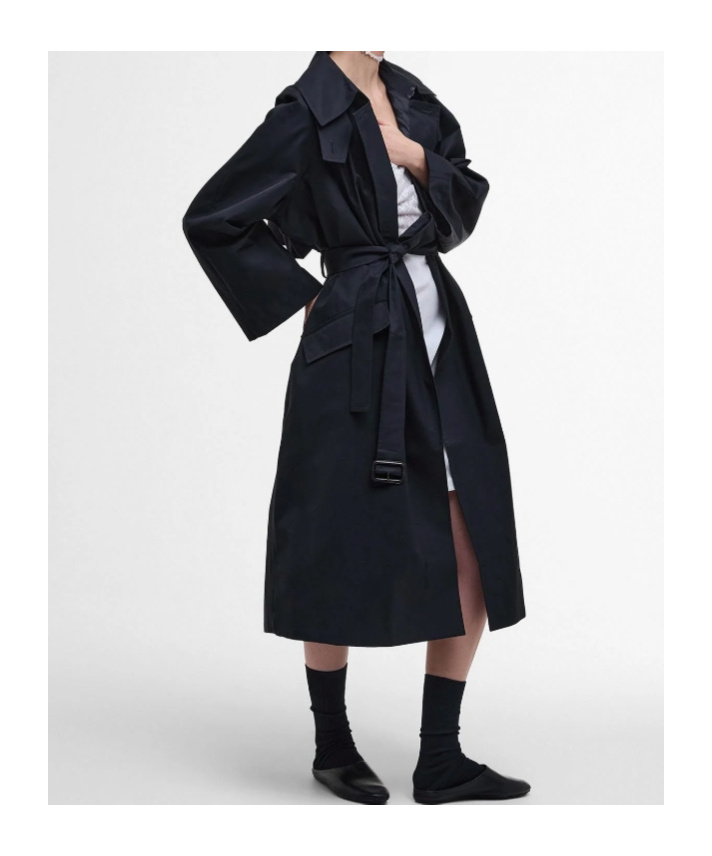 Barbour The Edit By Alexa Harley Showerproof Trench Coat