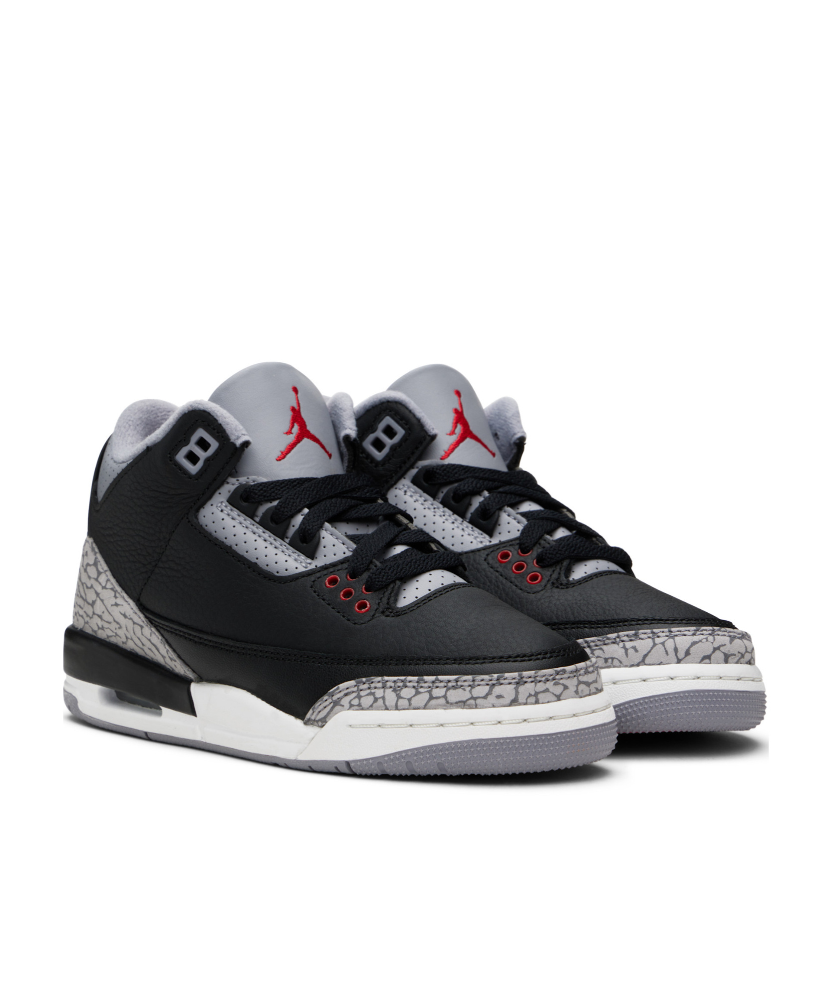 Nike Air Jordan 3 Retro Sneakers In Black