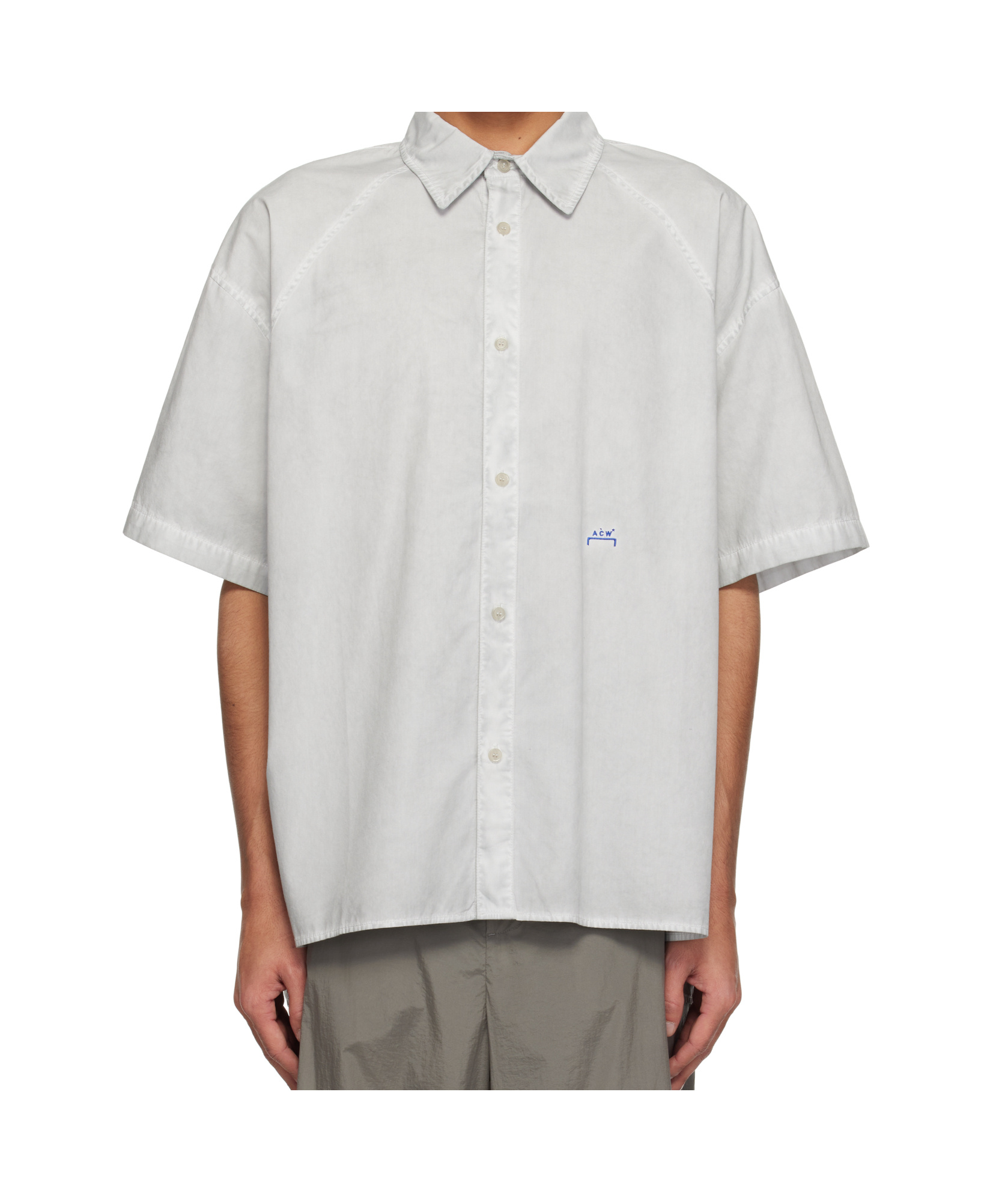 A-cold-wall* Millbank Short Sleeve Shirt In White