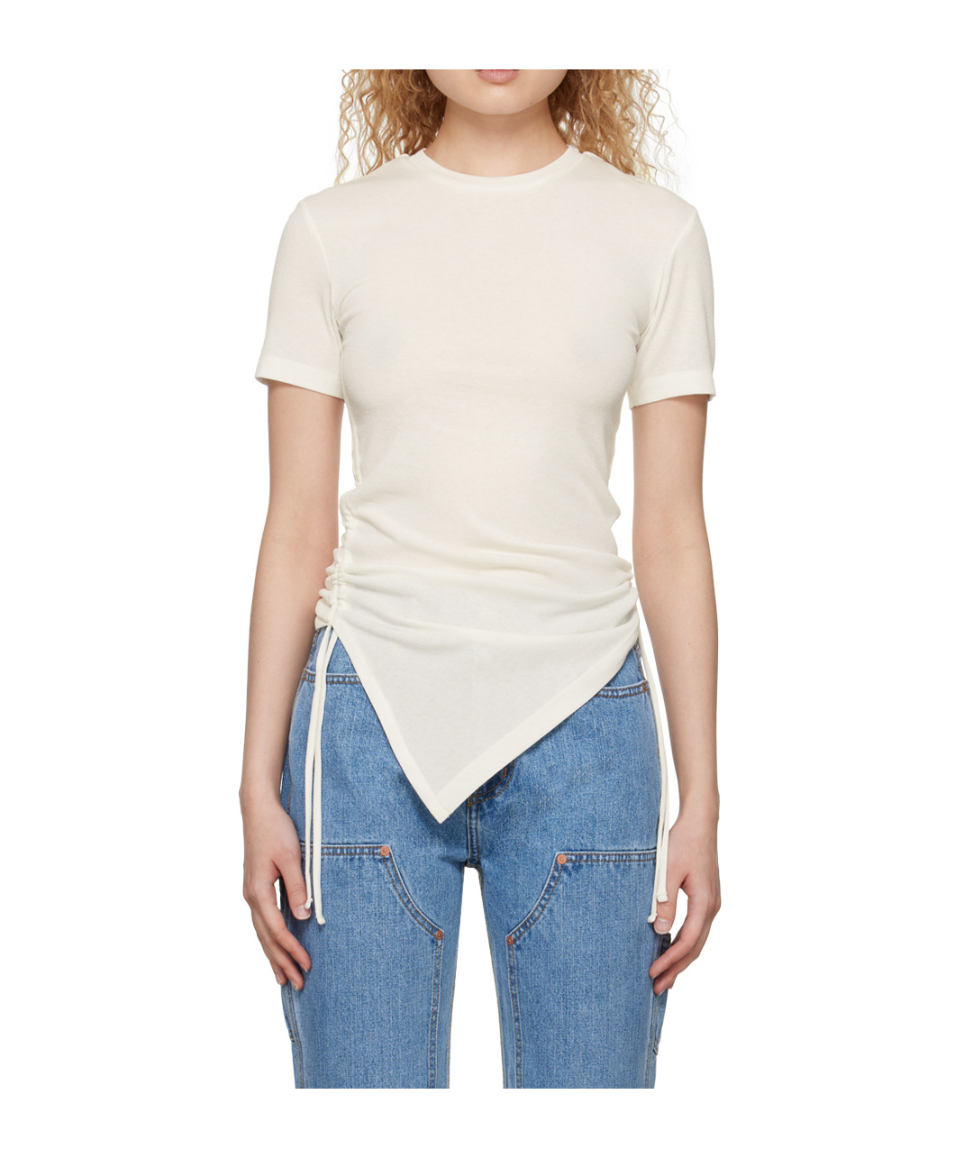 Andersson Bell Ssense Exclusive White Cindy T-shirt In White