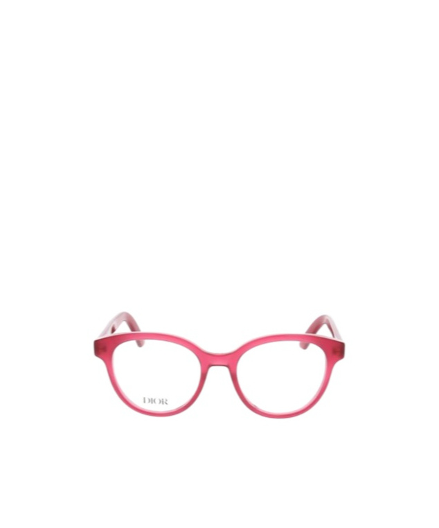Dior Eyewear Midnighto R1i Round Frame Glasses In Pink
