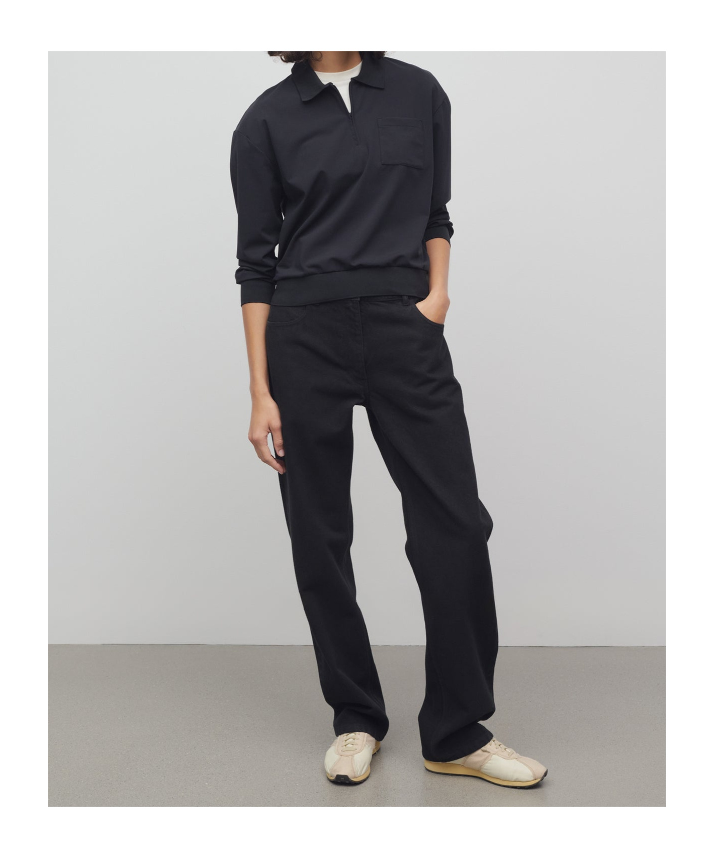 THE ROW COTTON STRAIGHT JEANS