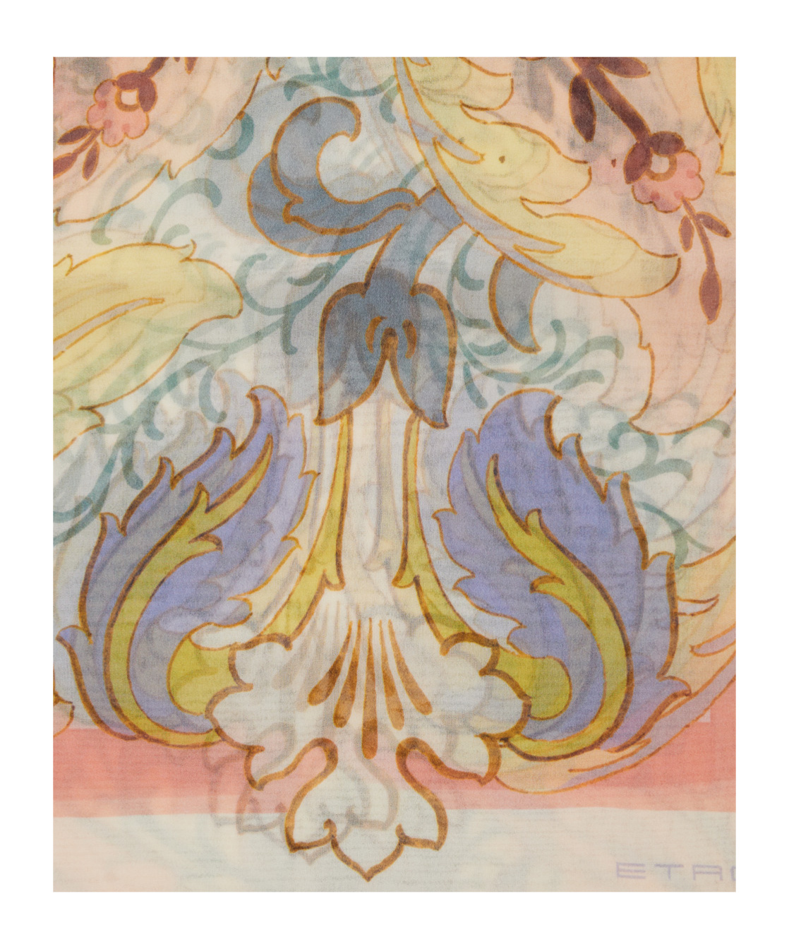 Etro Printed Silk Scarf