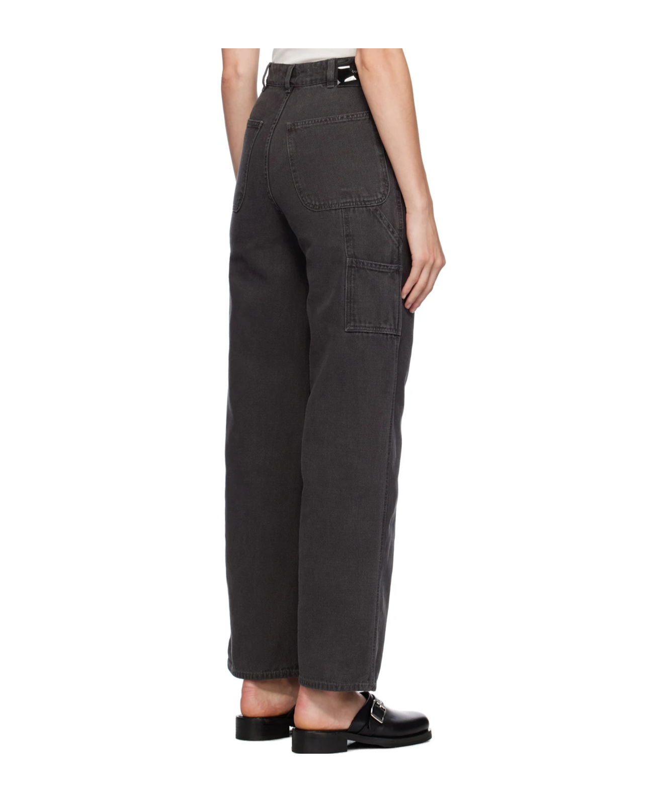 Our Legacy Trade Five-bag Jeans In Black