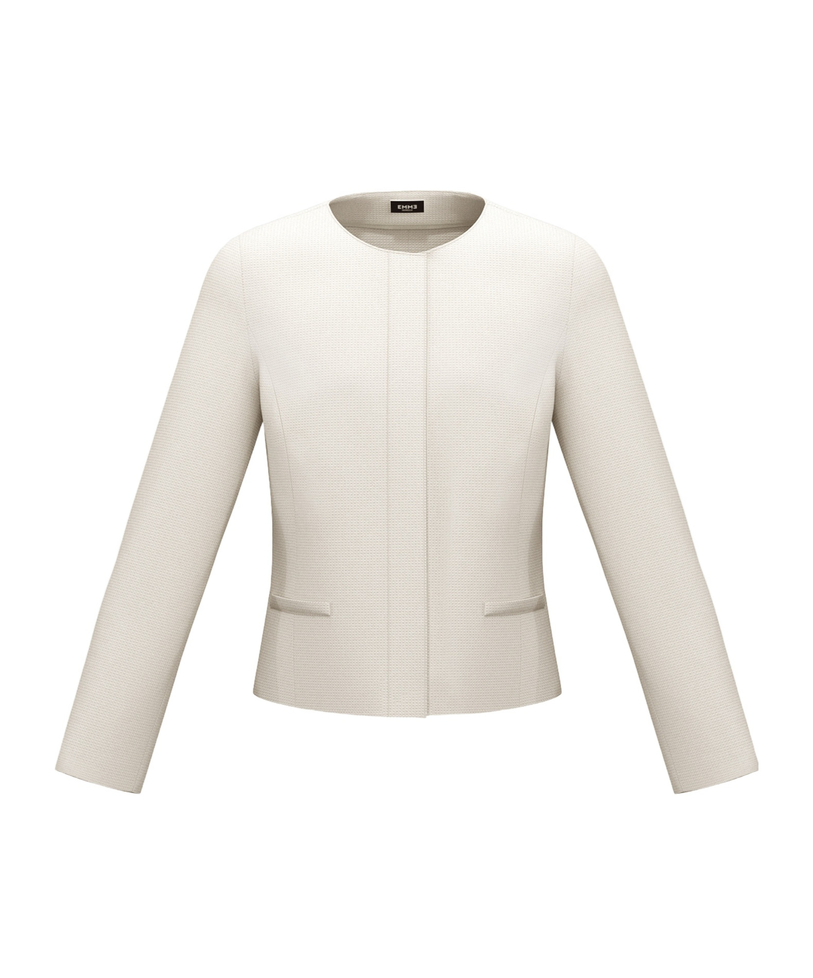 Marella Crew Neck Long Sleeve Casual Jacket