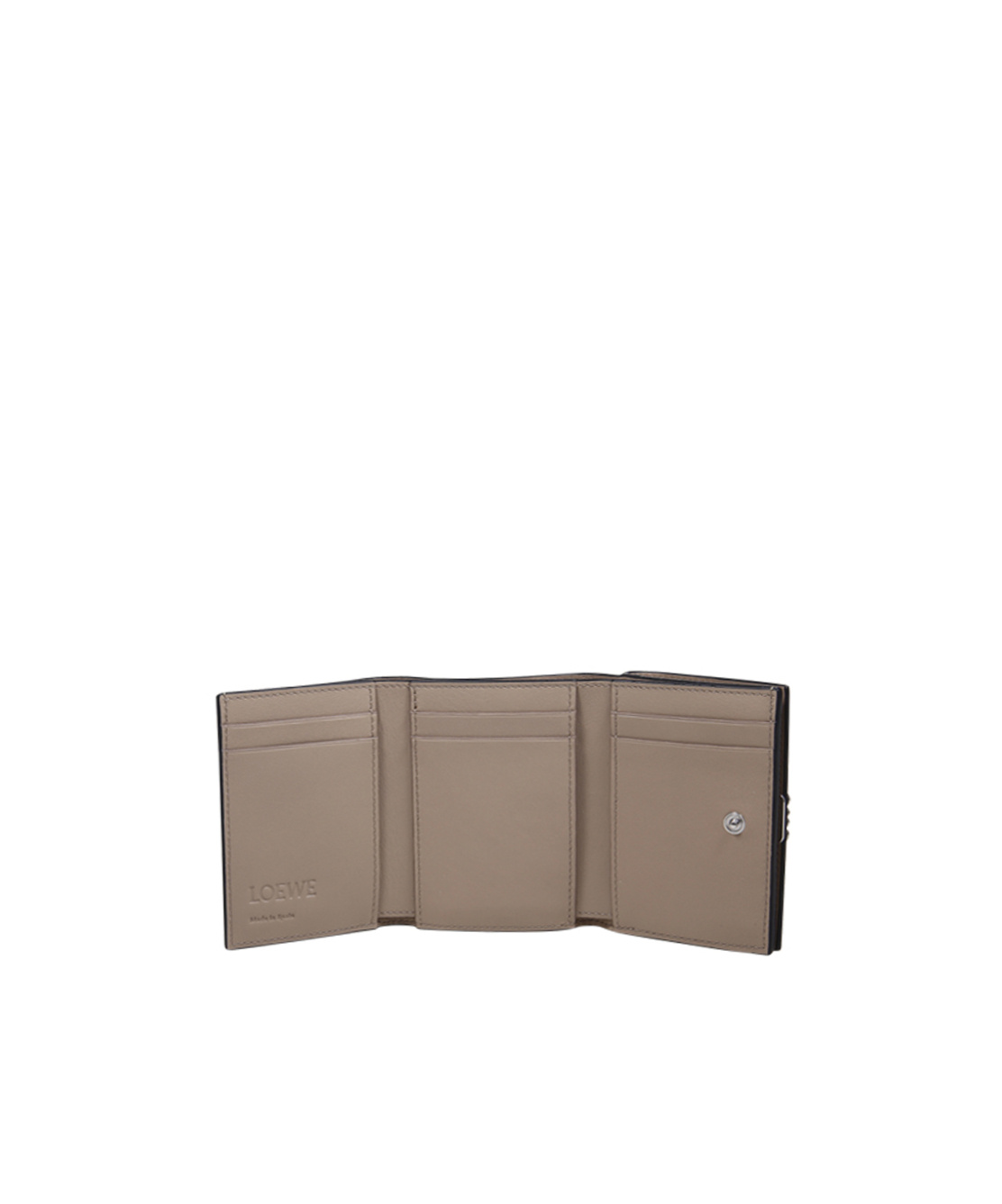 Loewe Folding Wallet In Nude