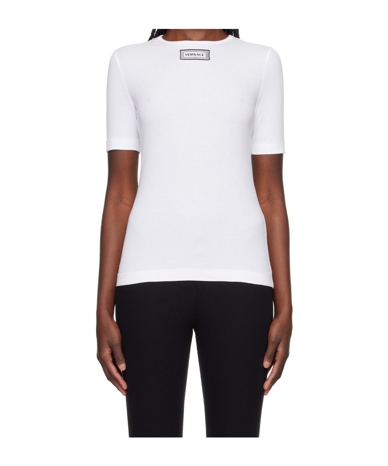 Versace Short-sleeved T-shirt In White