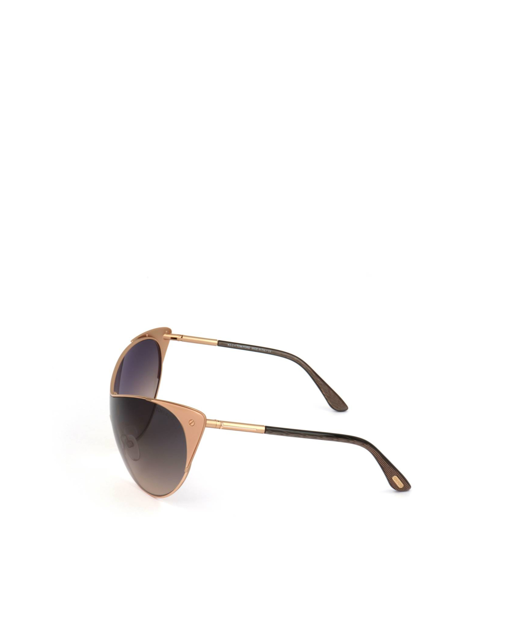 Tom Ford Geometric Sunglasses In Brown