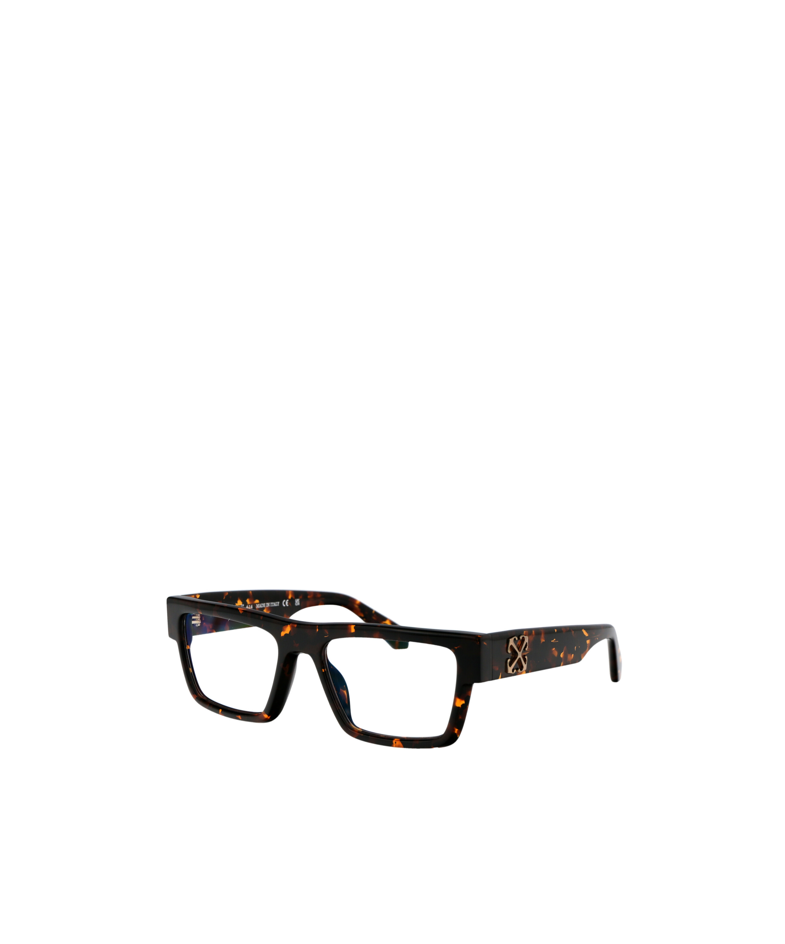 Off-white Optical Style 37 Cat-eye Glasses In Black