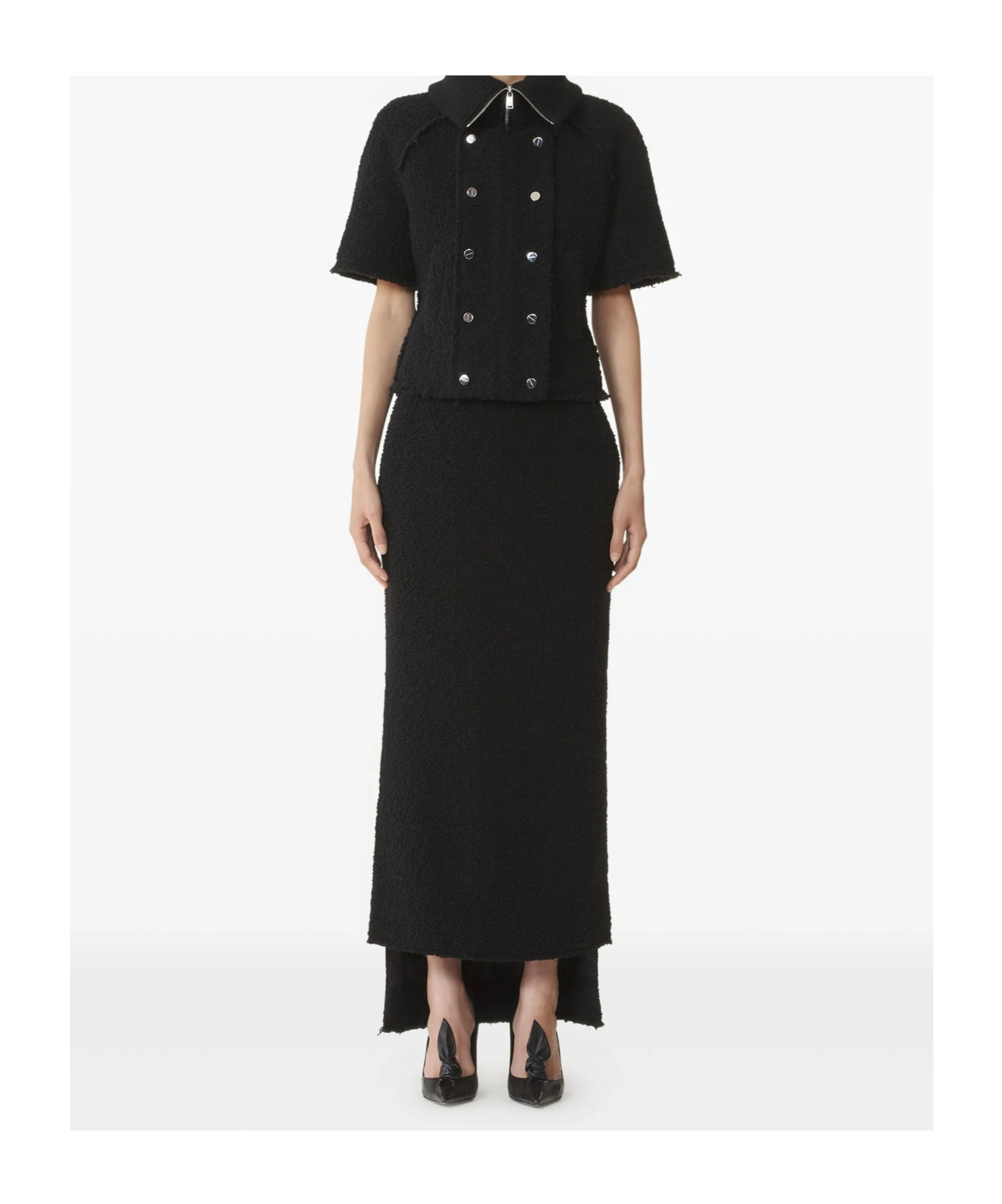 Lanvin High-waisted Skirt In Black