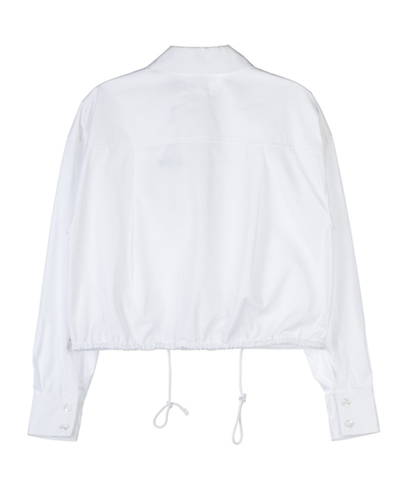 Max Mara Long-sleeved Casual Jacket In White