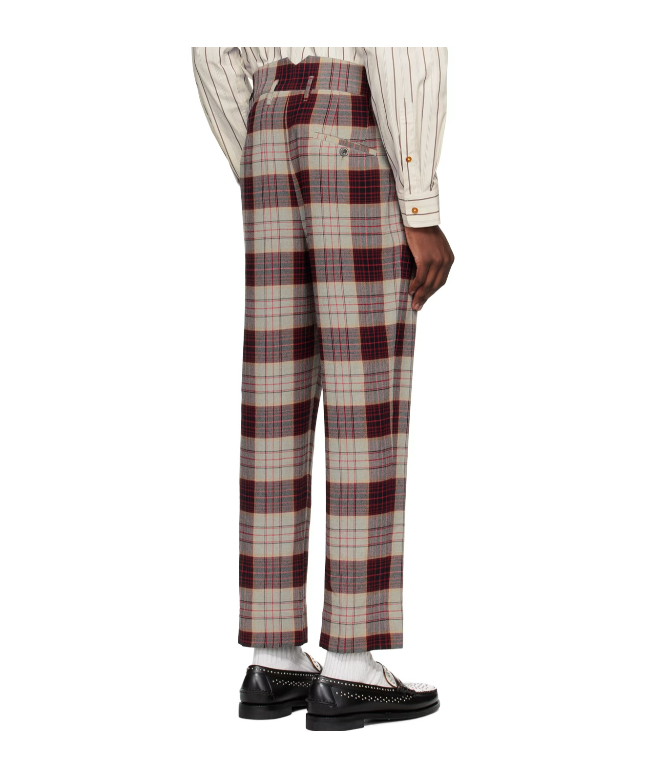 Vivienne Westwood M Cropped Cruise Trousers In Multicolor