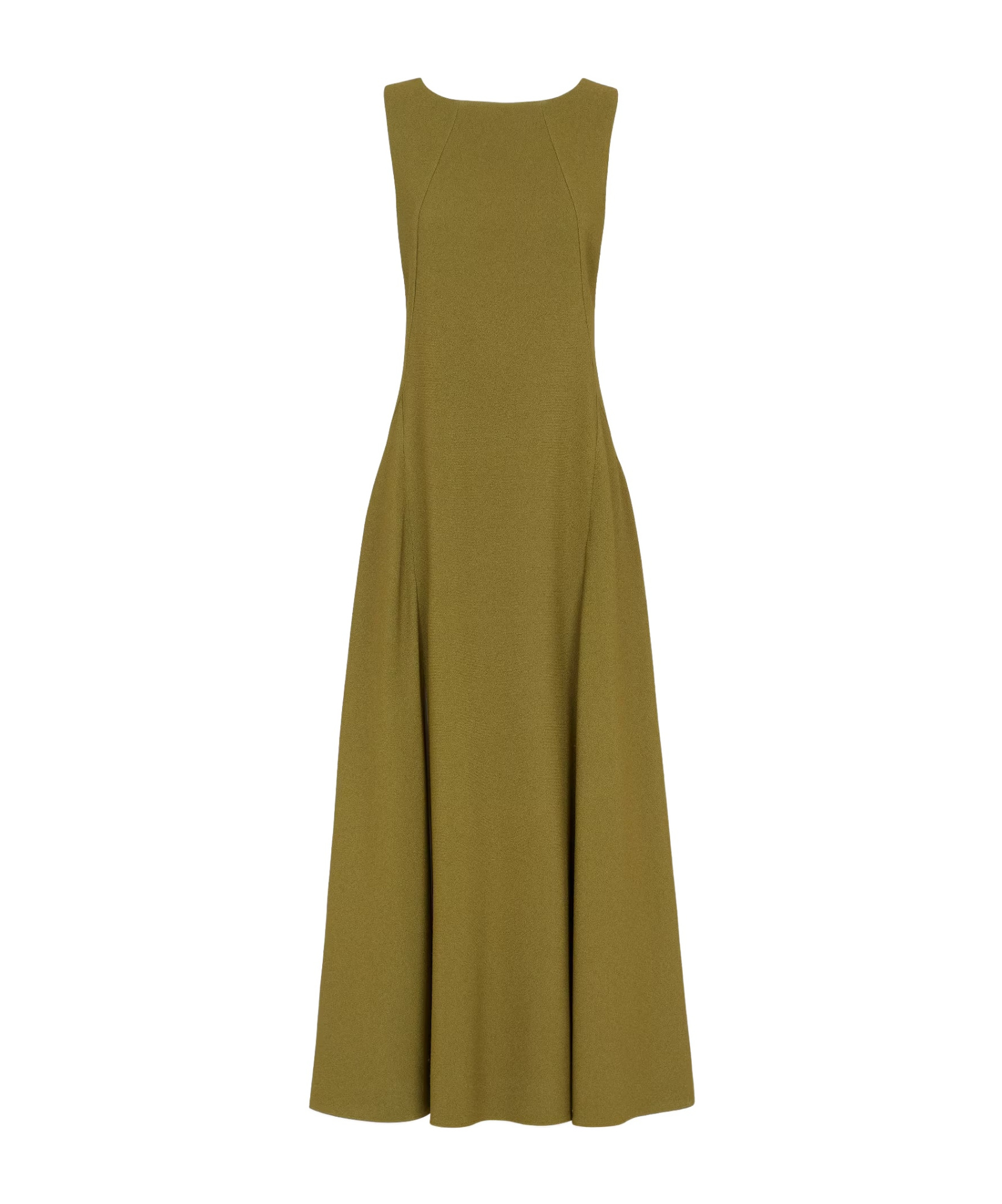 Fendi Women's Olive Sablã£â© Dress In Olive Branch