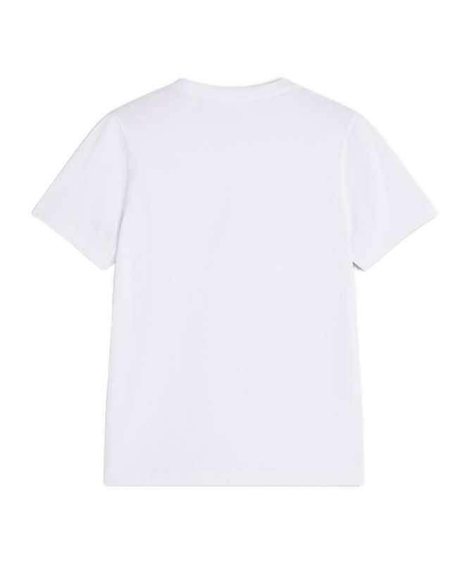 Maison Kitsuné Dressed Fox Print Cotton T-shirt In Multi