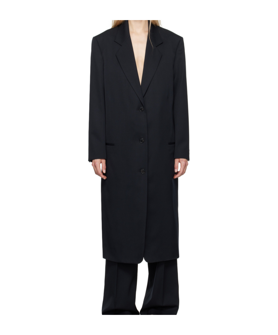 The Row Primat Coat In Black