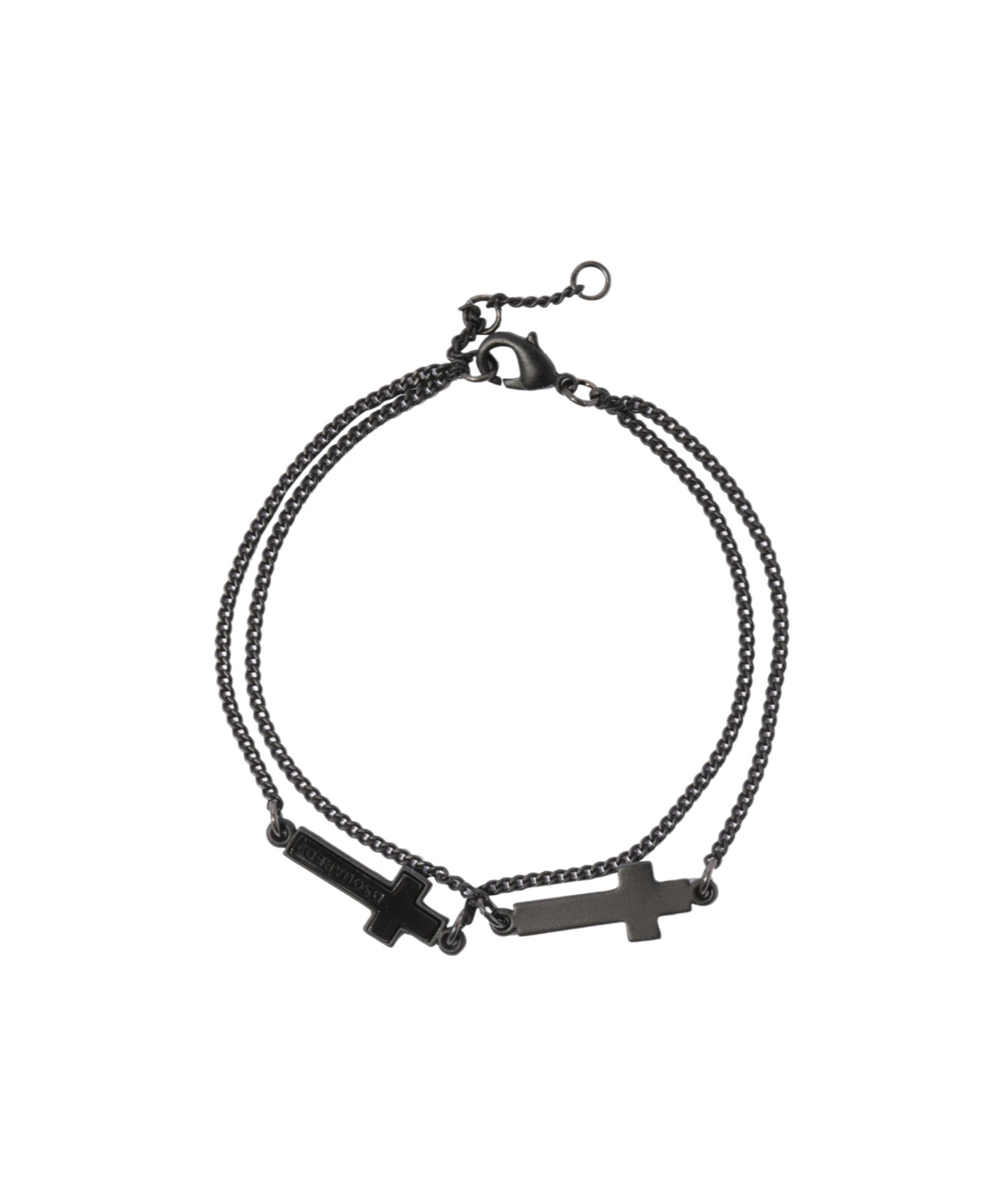 DSQUARED2 DOUBLE CROSS BRACELET