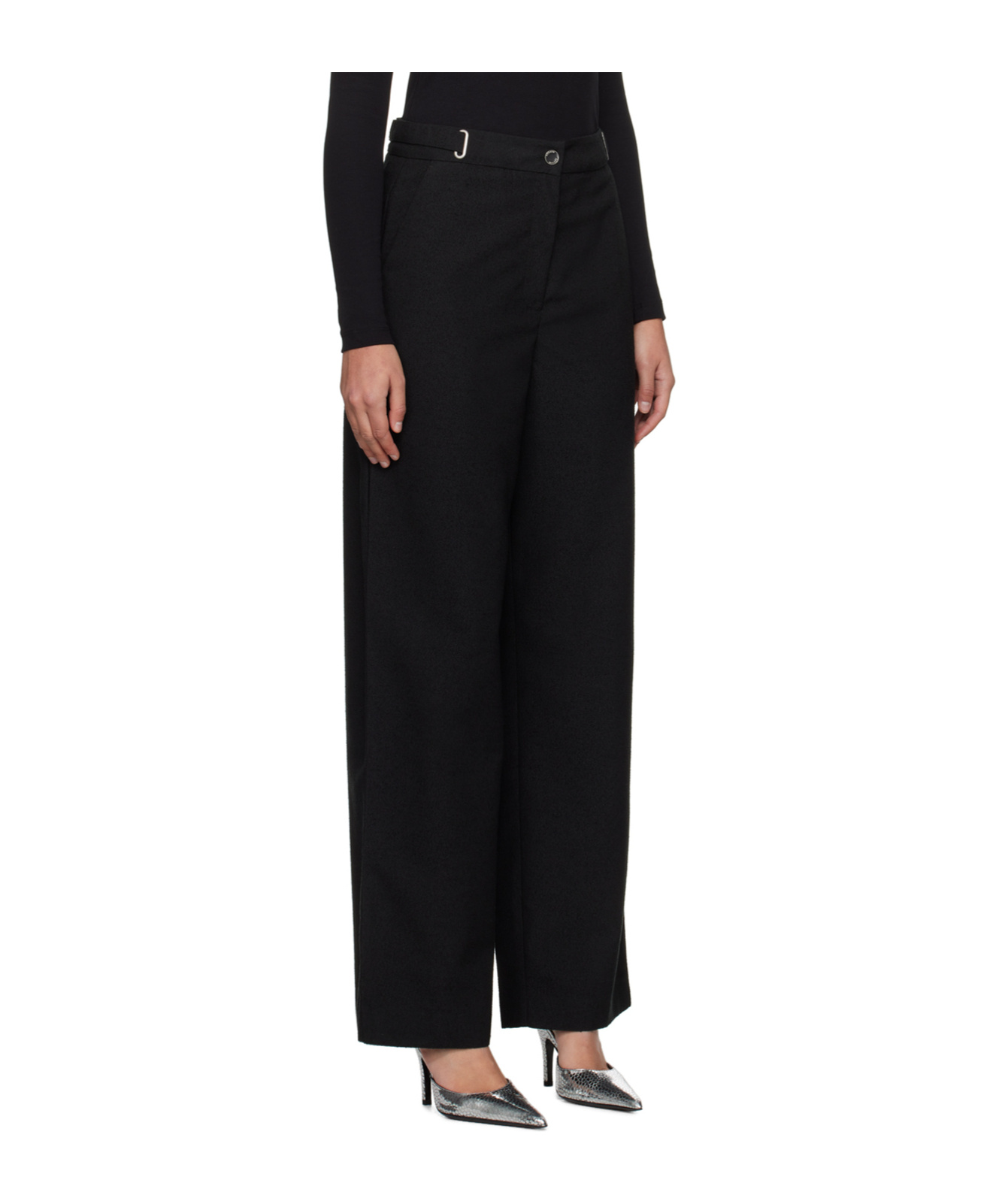 Remain Birger Christensen Four-pocket Casual Pants In Black