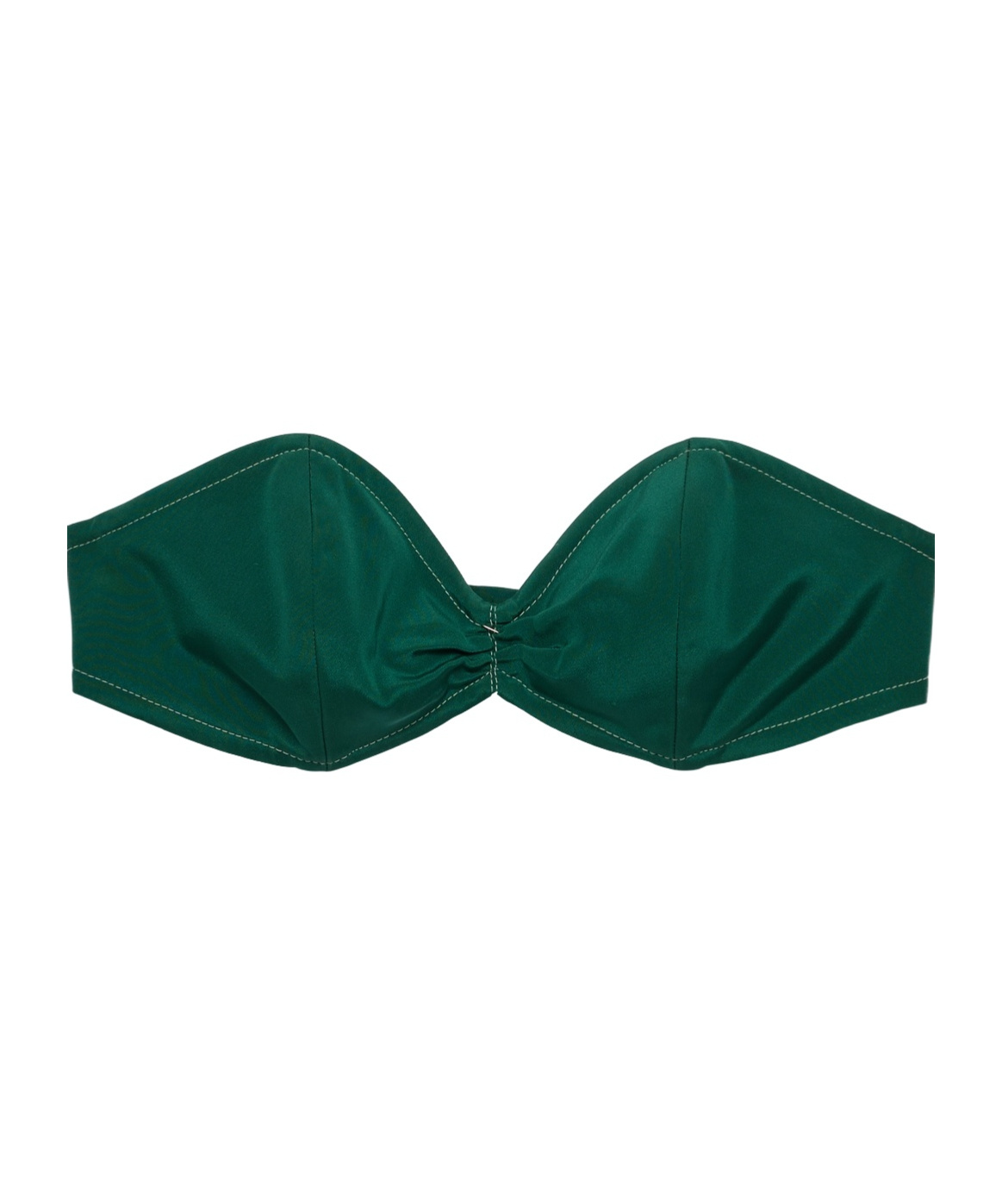 Prada Radzimir Strapless Bra Top In Green