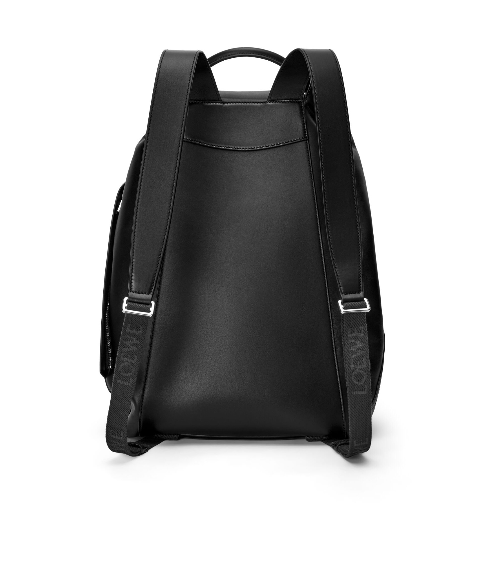 Loewe Flamenco Drawstring Calfskin Backpack In Black