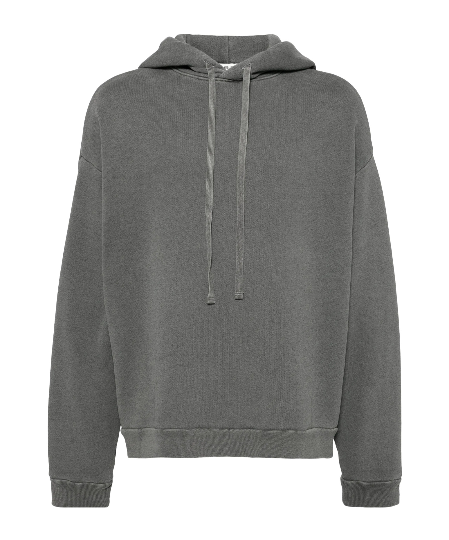 Agolde Drawstring Hoodie In Gray