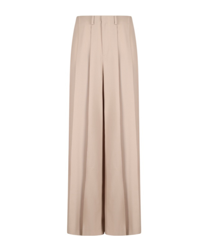 Giuseppe Di Morabito Pleated Wide-leg Trousers In Pink