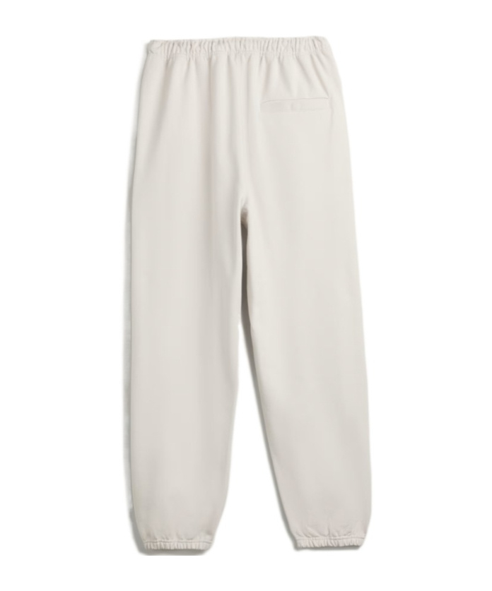 Y-3 Relaxed Fit Cotton-blend Jogger Pants With Subtle Logo In White