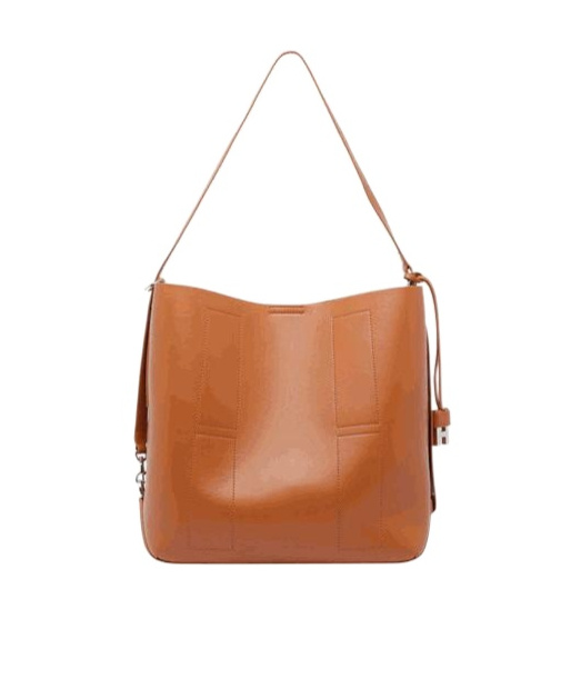 Hogan Bucket Shoulder Bag In Brown