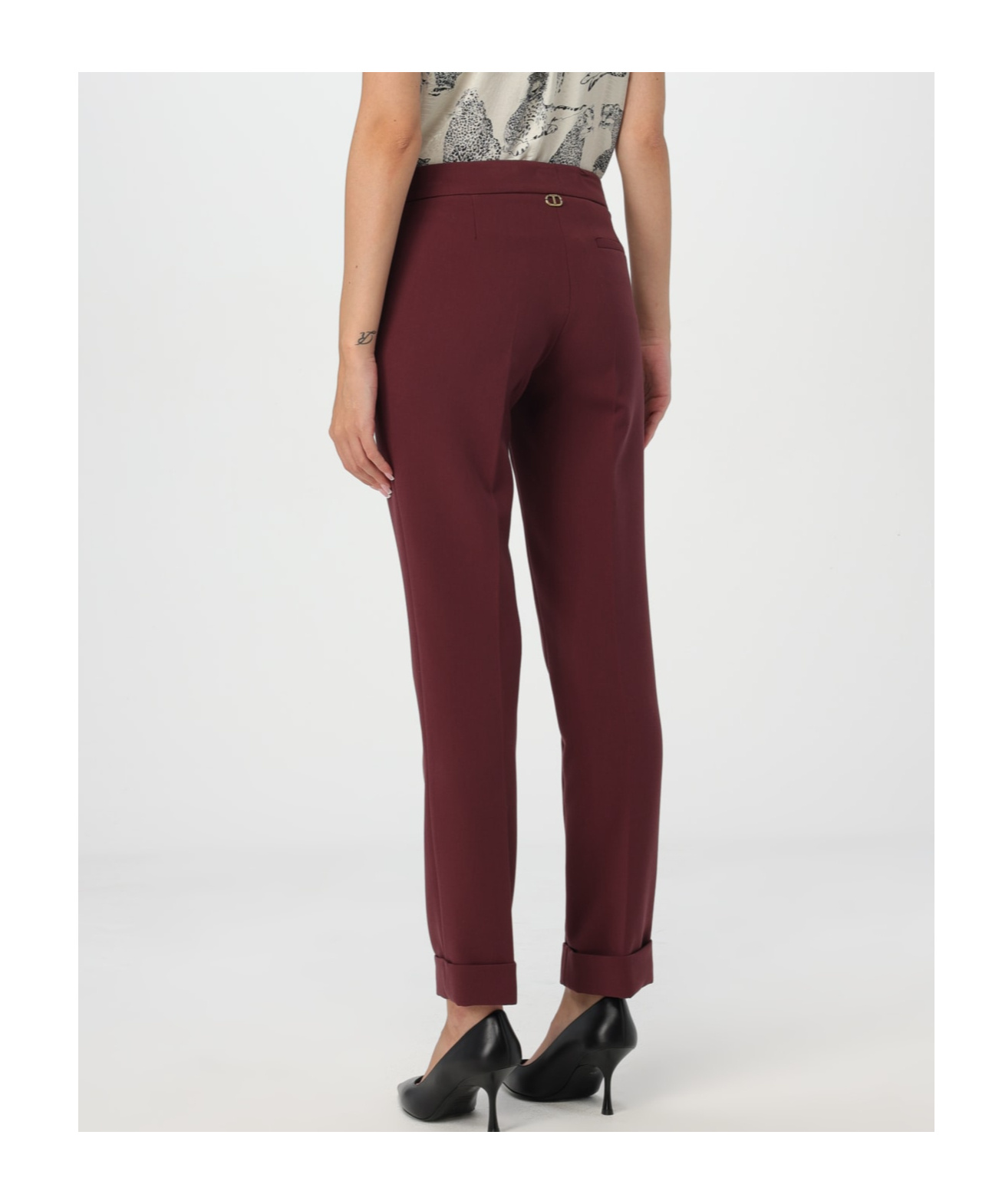 TWINSET POCKET CASUAL PANTS