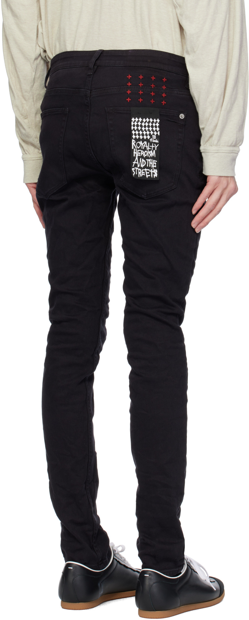 KSUBI VAN WINKLE GHOSTED JEANS