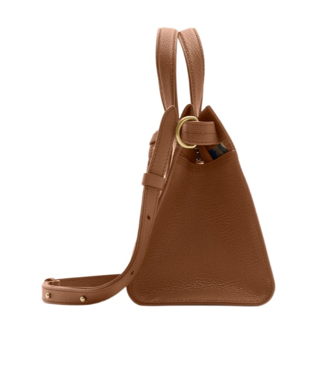 Burberry Mini Cotswolds Tote In Hazel