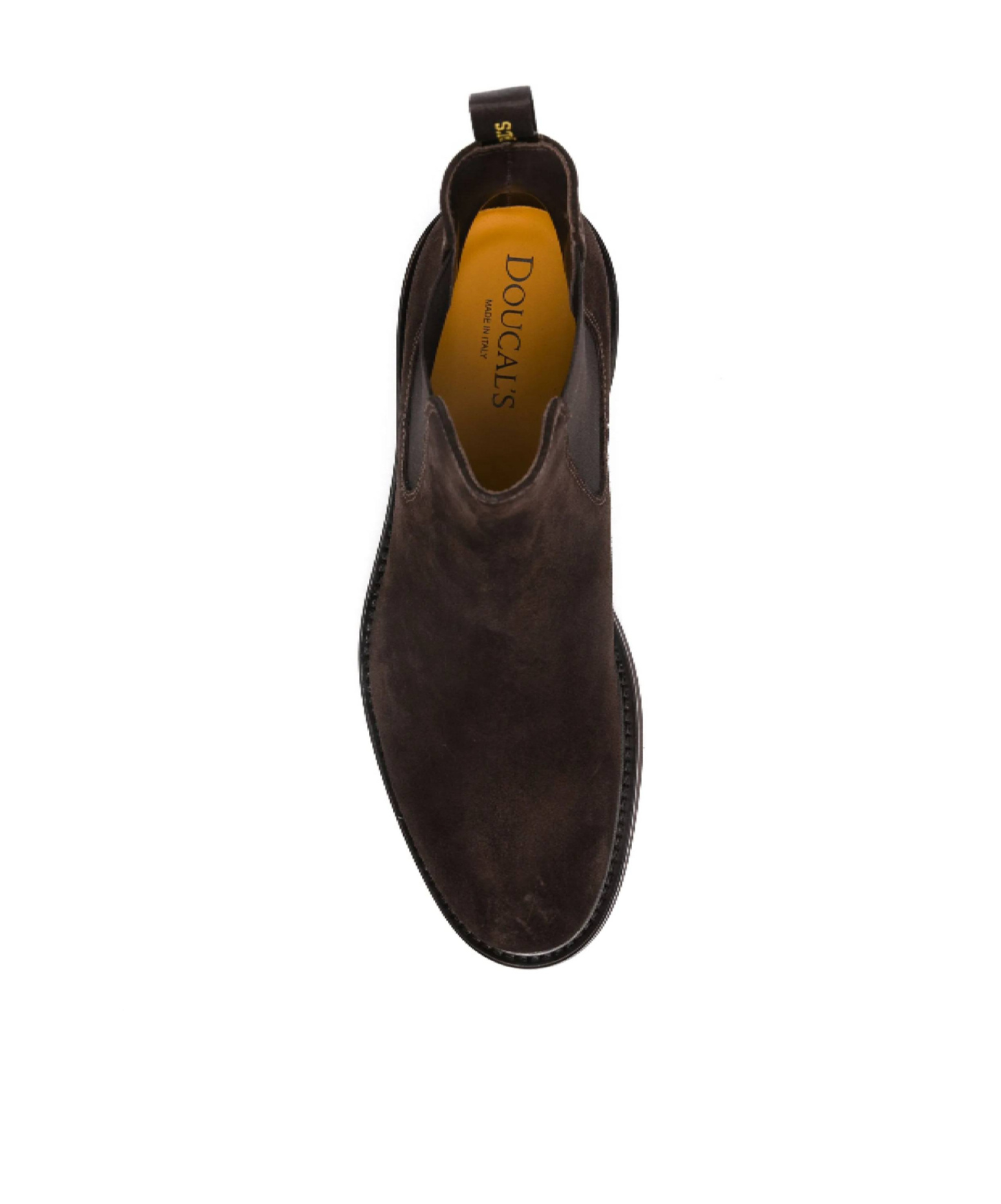 Doucal's Man Ankle Boots Dark Brown Size 8.5 Leather In Black