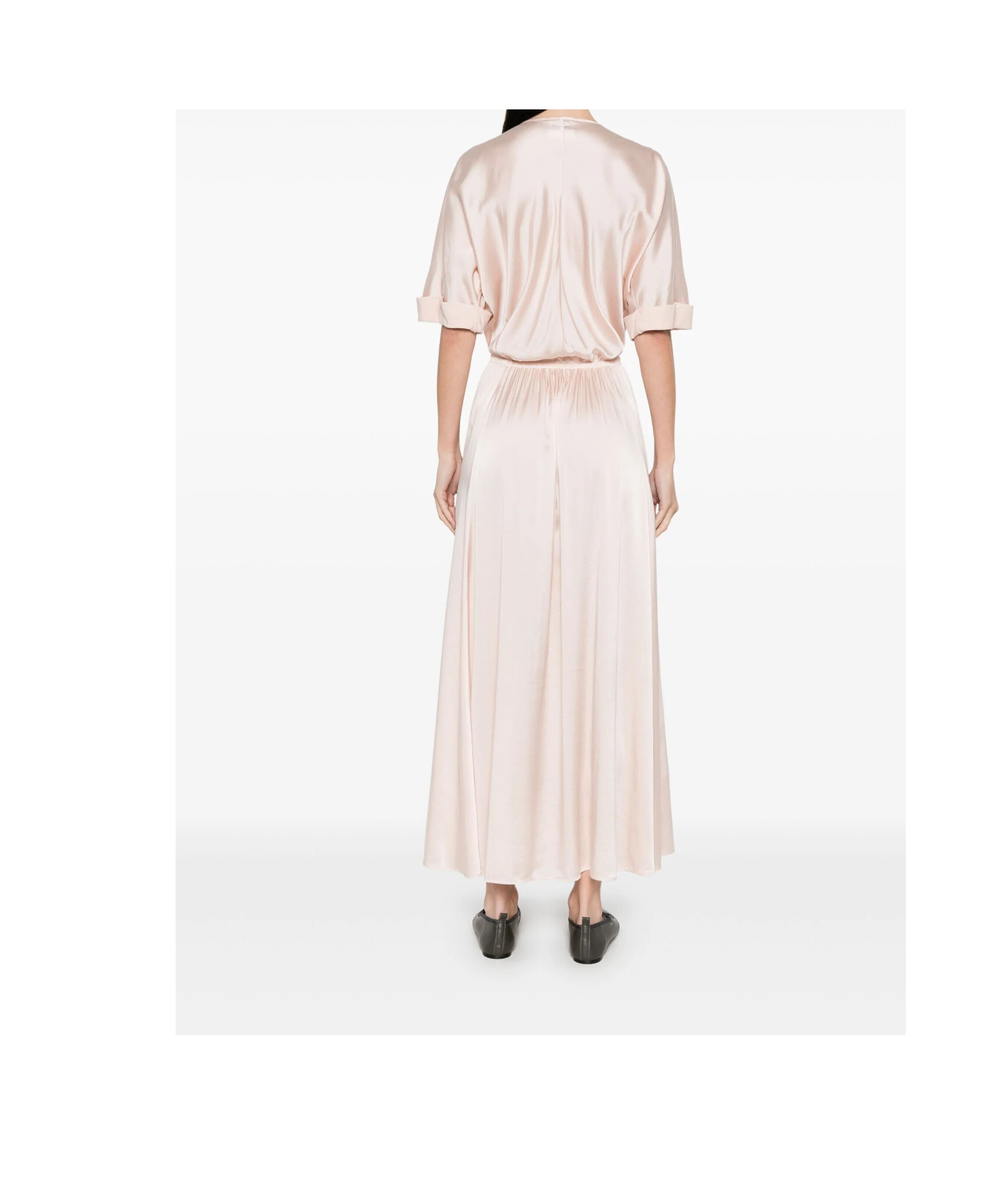 Shop Forte Forte Satin Maxi Dress