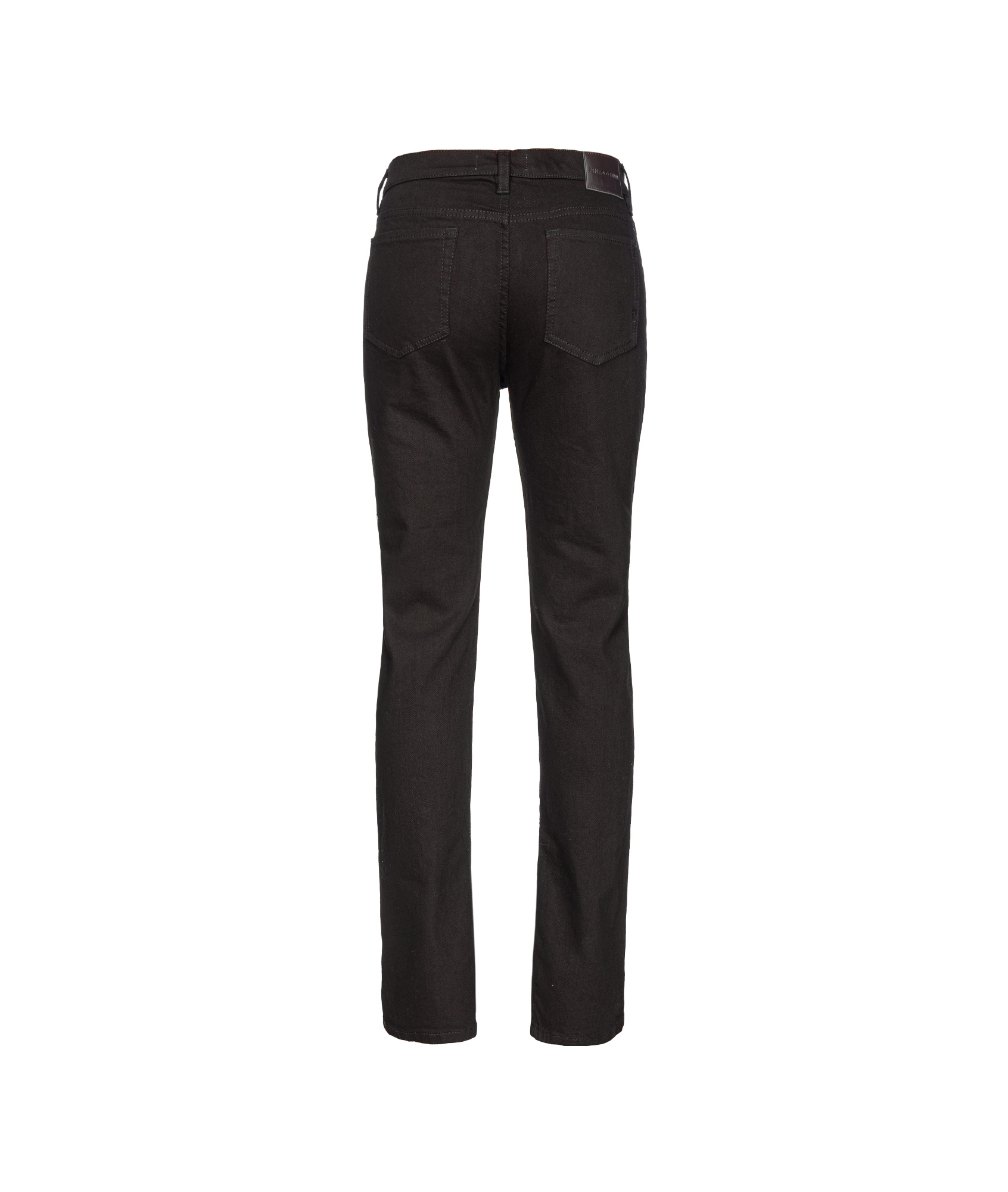 Pinko Belt Loop Straight Pants In Black
