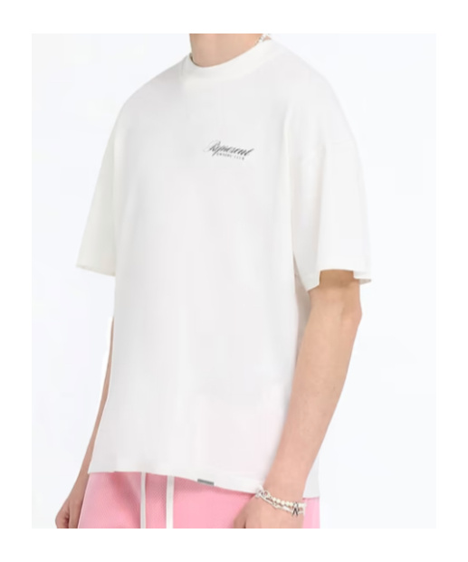 Represent Cotton T-shirt In White