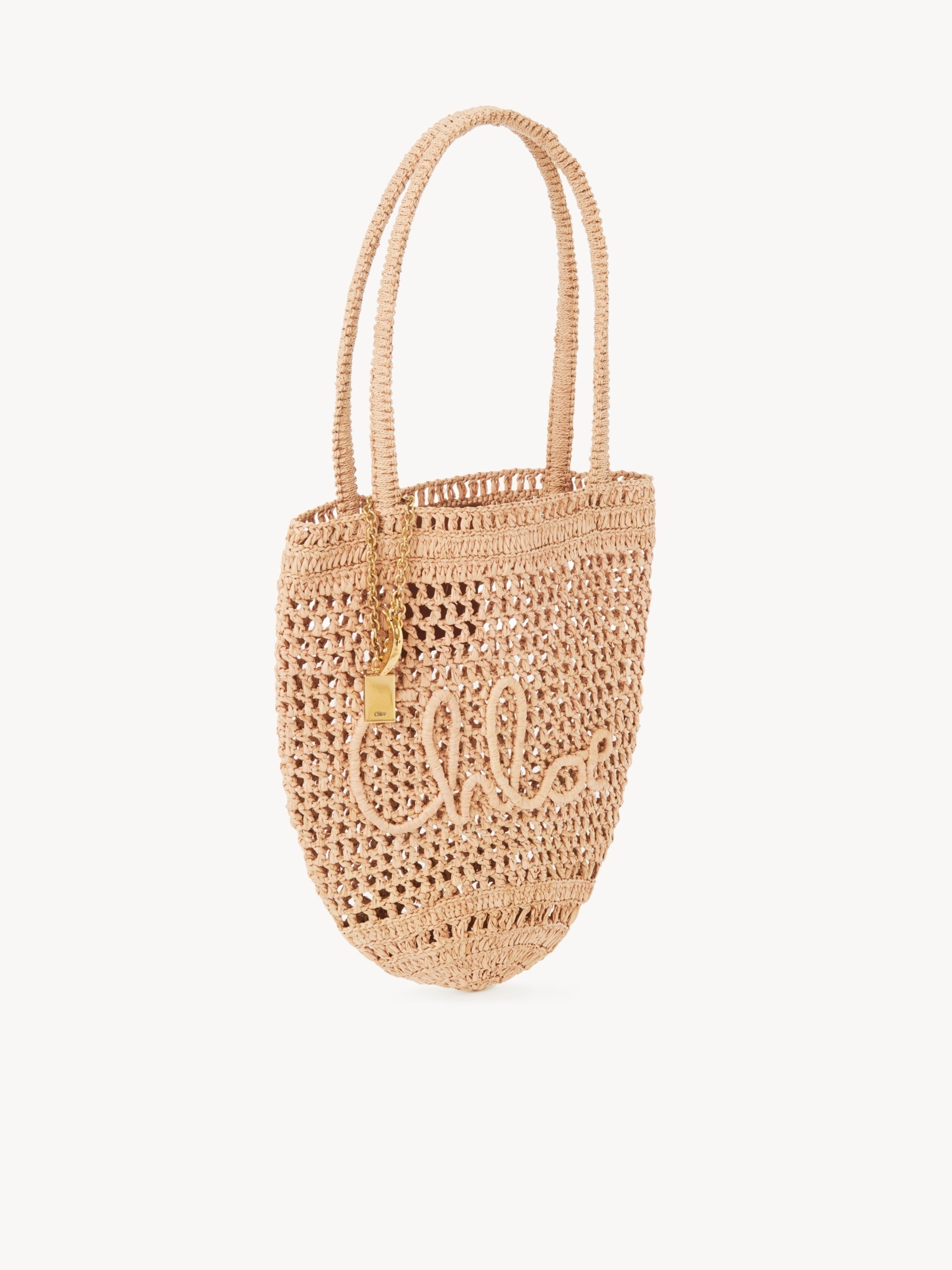 Chloé Small Raffia Tote