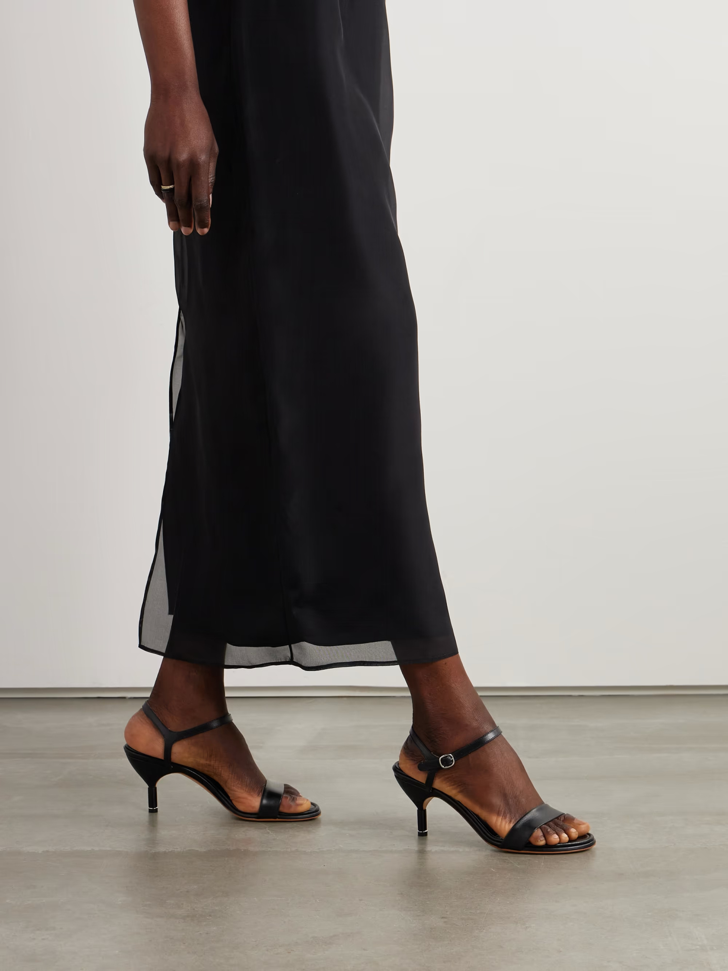 Gabriela Hearst Soraya High-heeled Sandals In Black